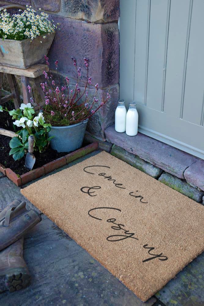 Cosy Up Country Coir Doormat