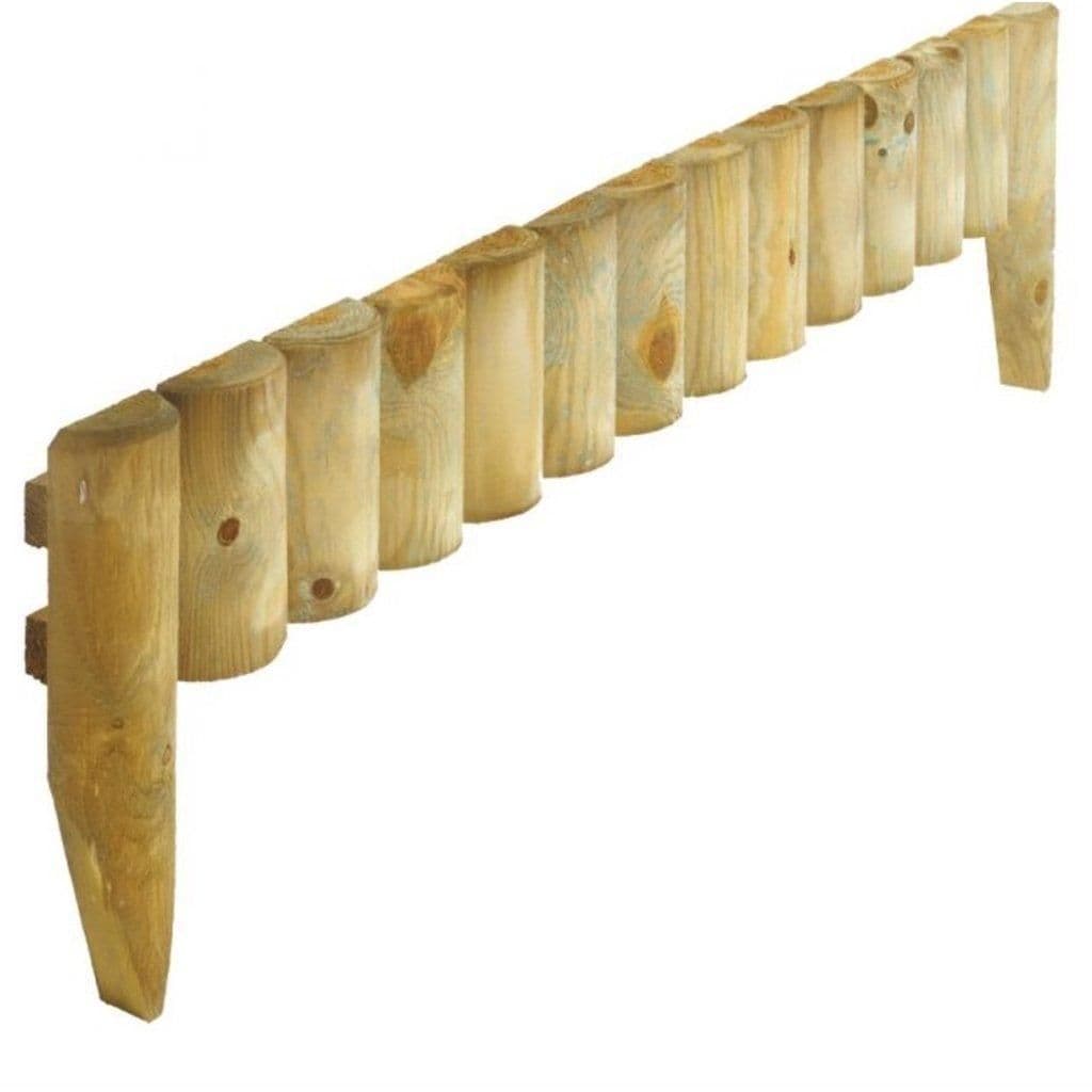 9" Timber Border Fence