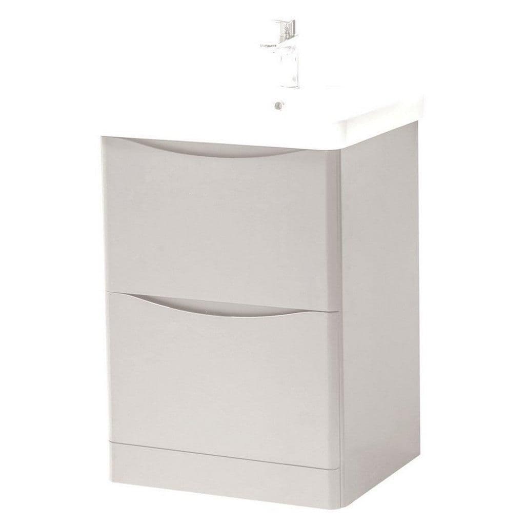 CashmereBathroom Standing 2 Drawer Unit Basin 60cm Wide