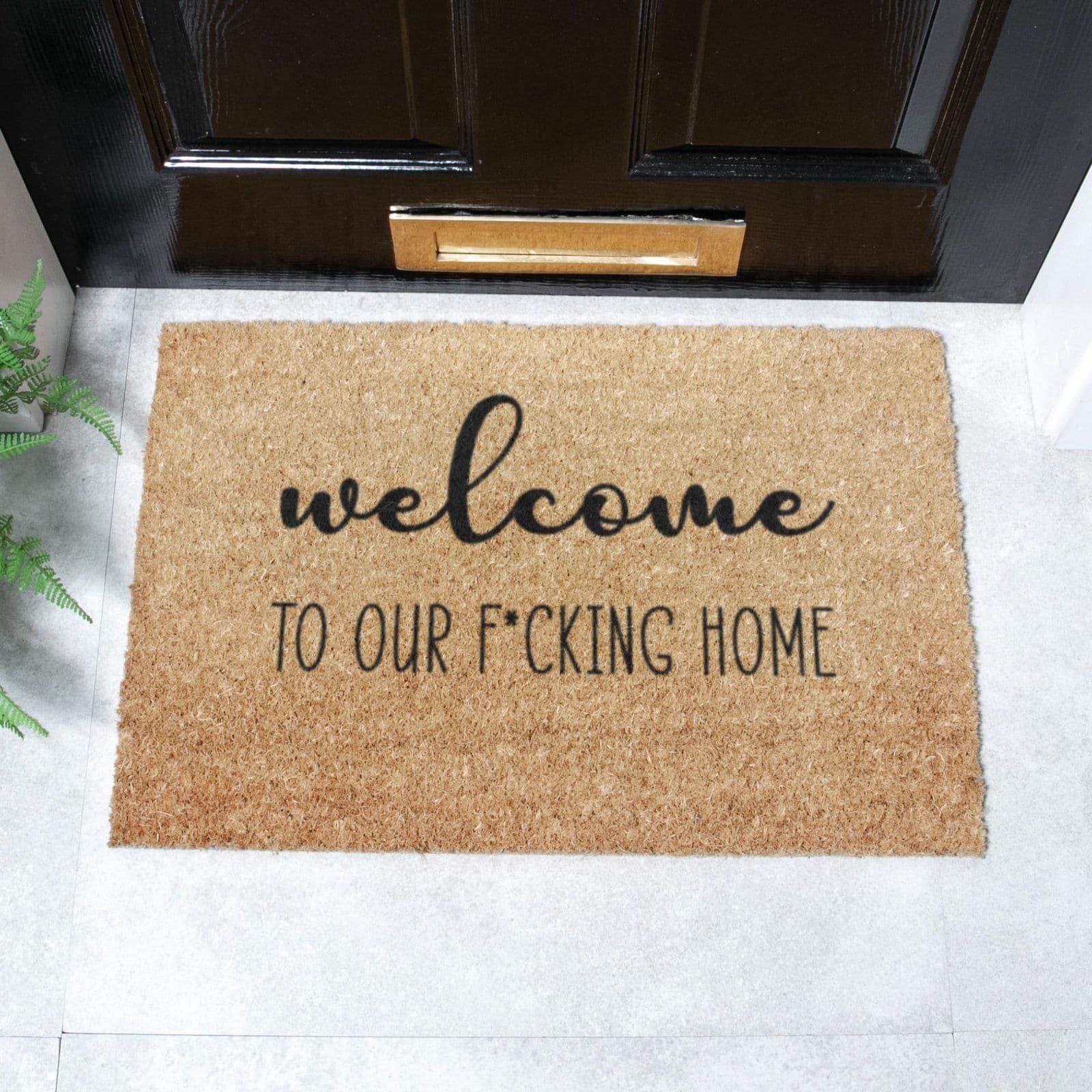 Welcome To Our F*cking Home Doormat