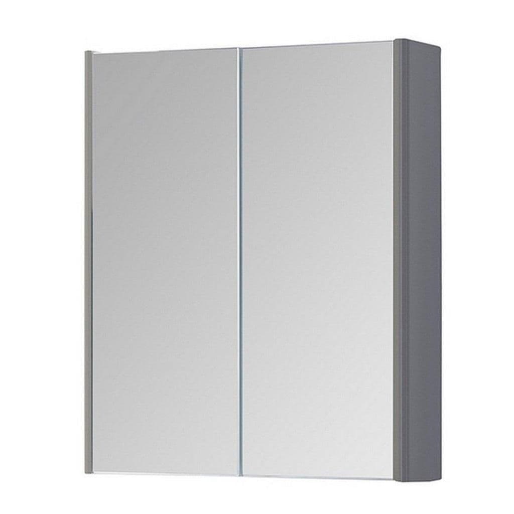 Basalt 500mm 2 Door Bathroom Mirror Cabinet