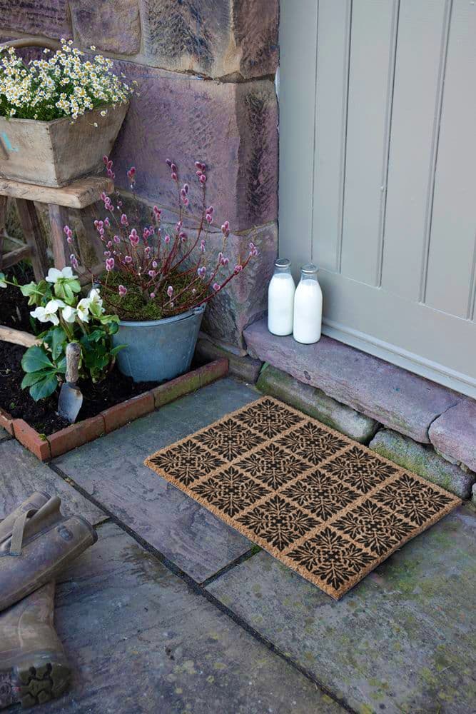 Mosaic Tiles Patterned Doormat