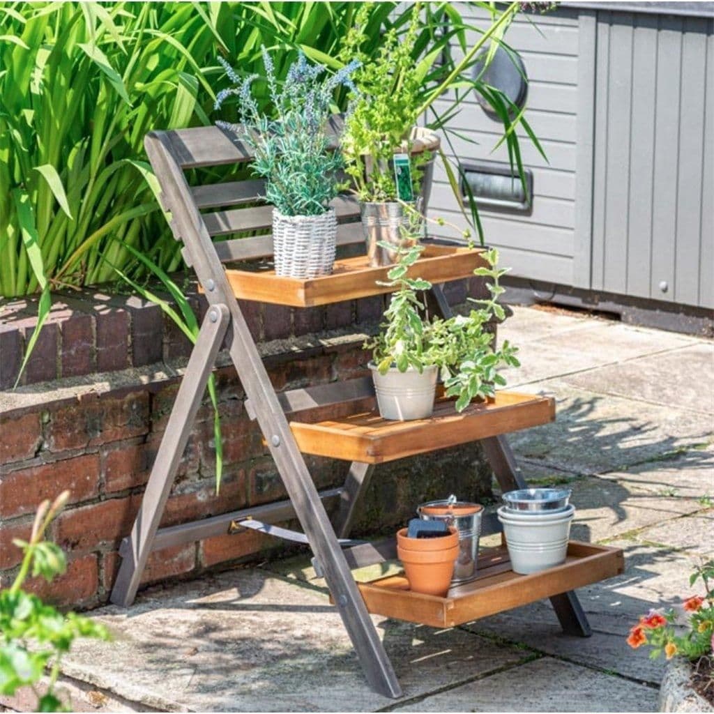 Hardwood Small Plant Ladder