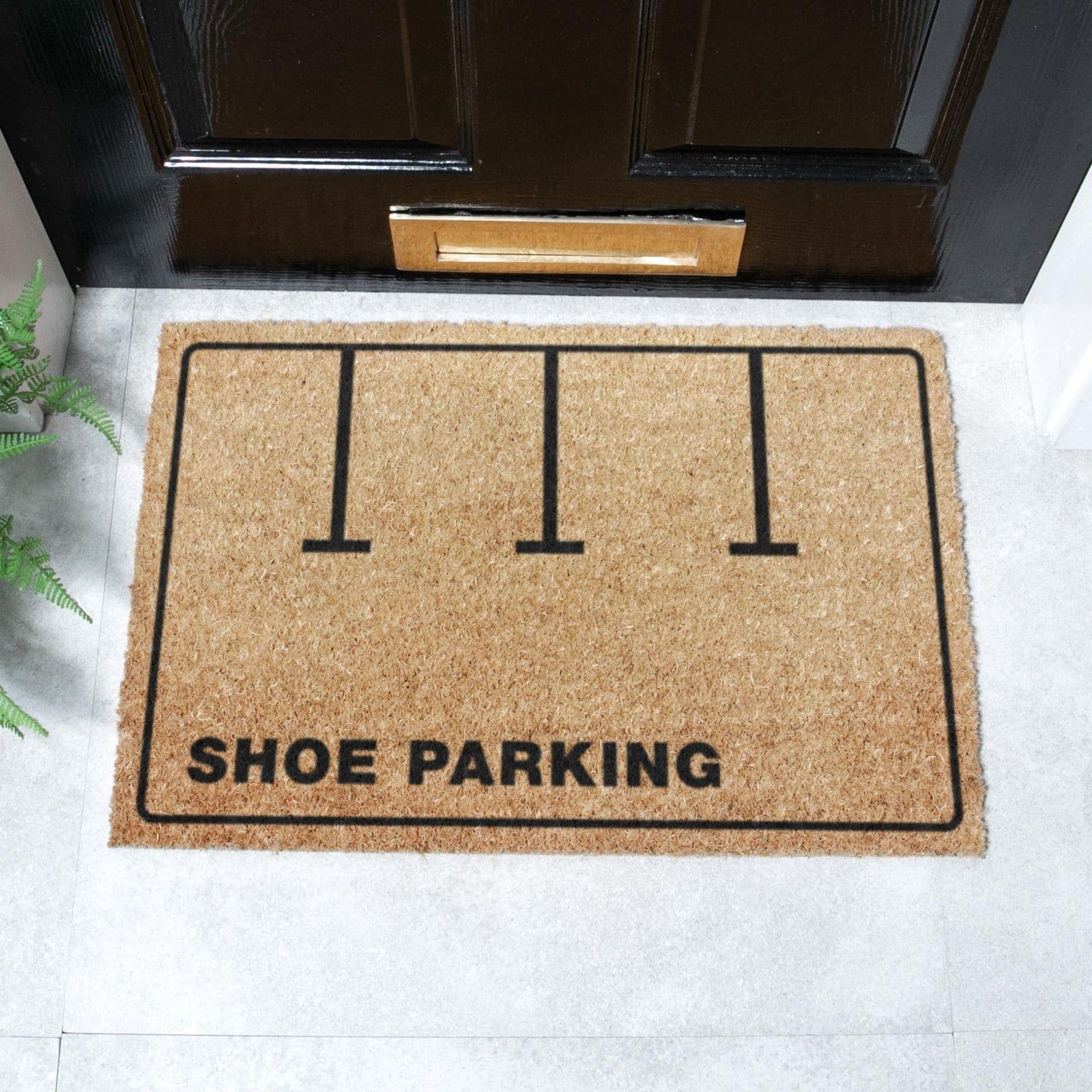 Shoe Parking Doormat