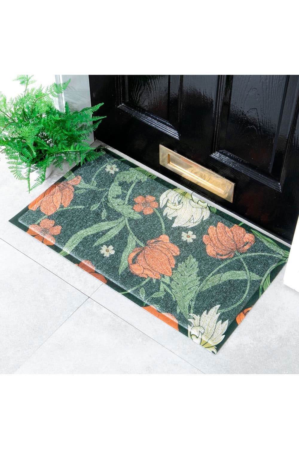 William Morris Pattern Doormat