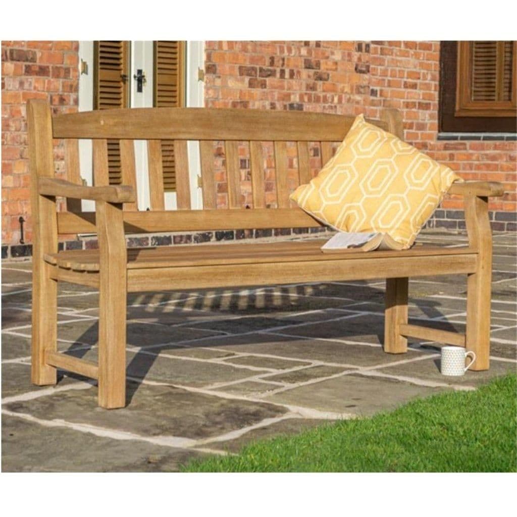 3 Seater Heavy Duty Wooden Bench