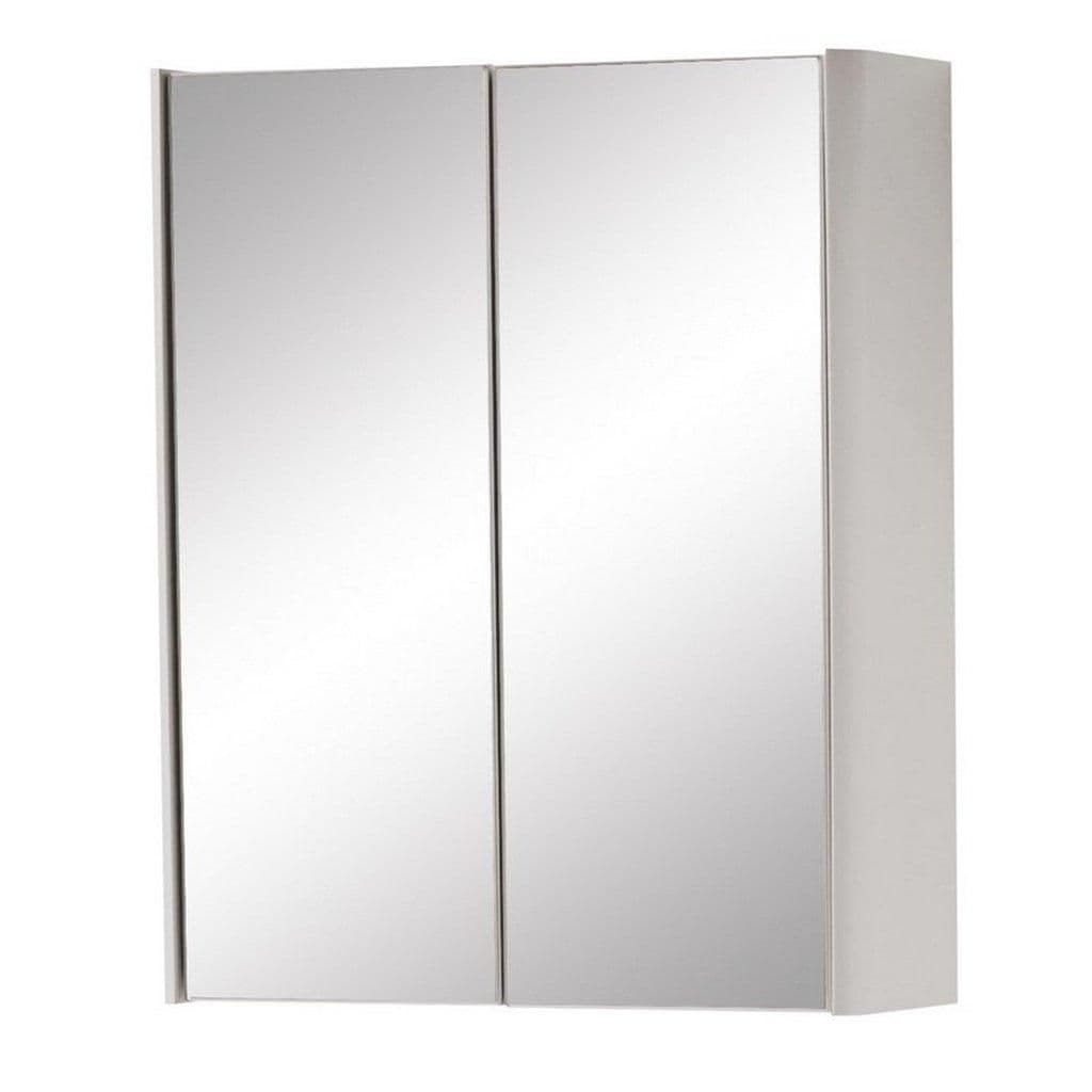 Cashmere 2 Door Mirror Bathroom Cabinet 60cm H x 500mm W