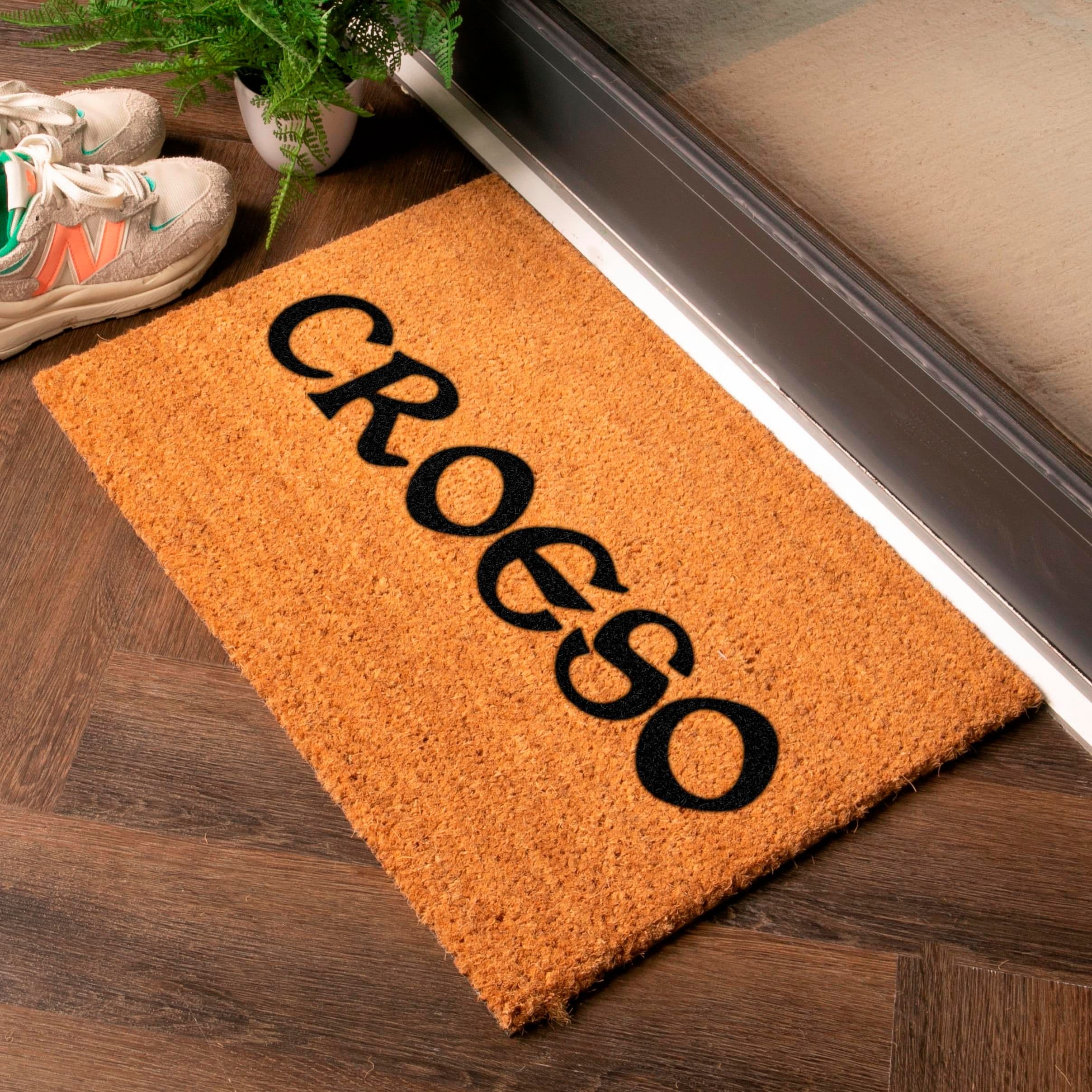 Welsh Croeso Welcome Doormat