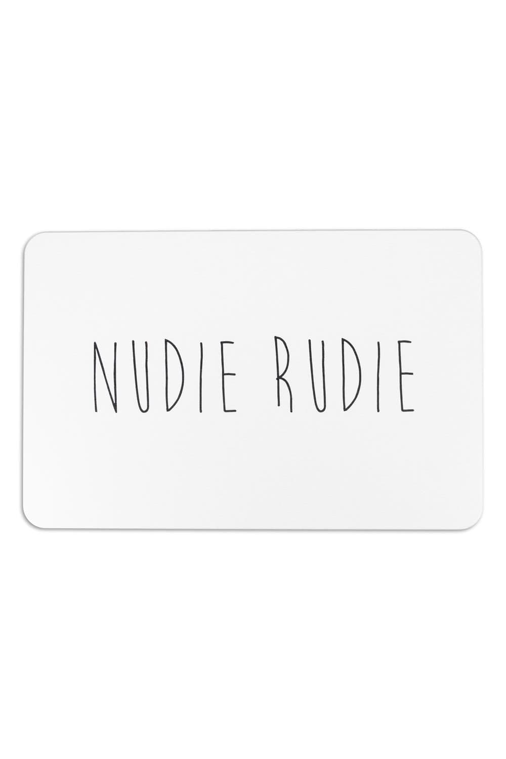Nudie Rudie Stone Non Slip Bath Mat
