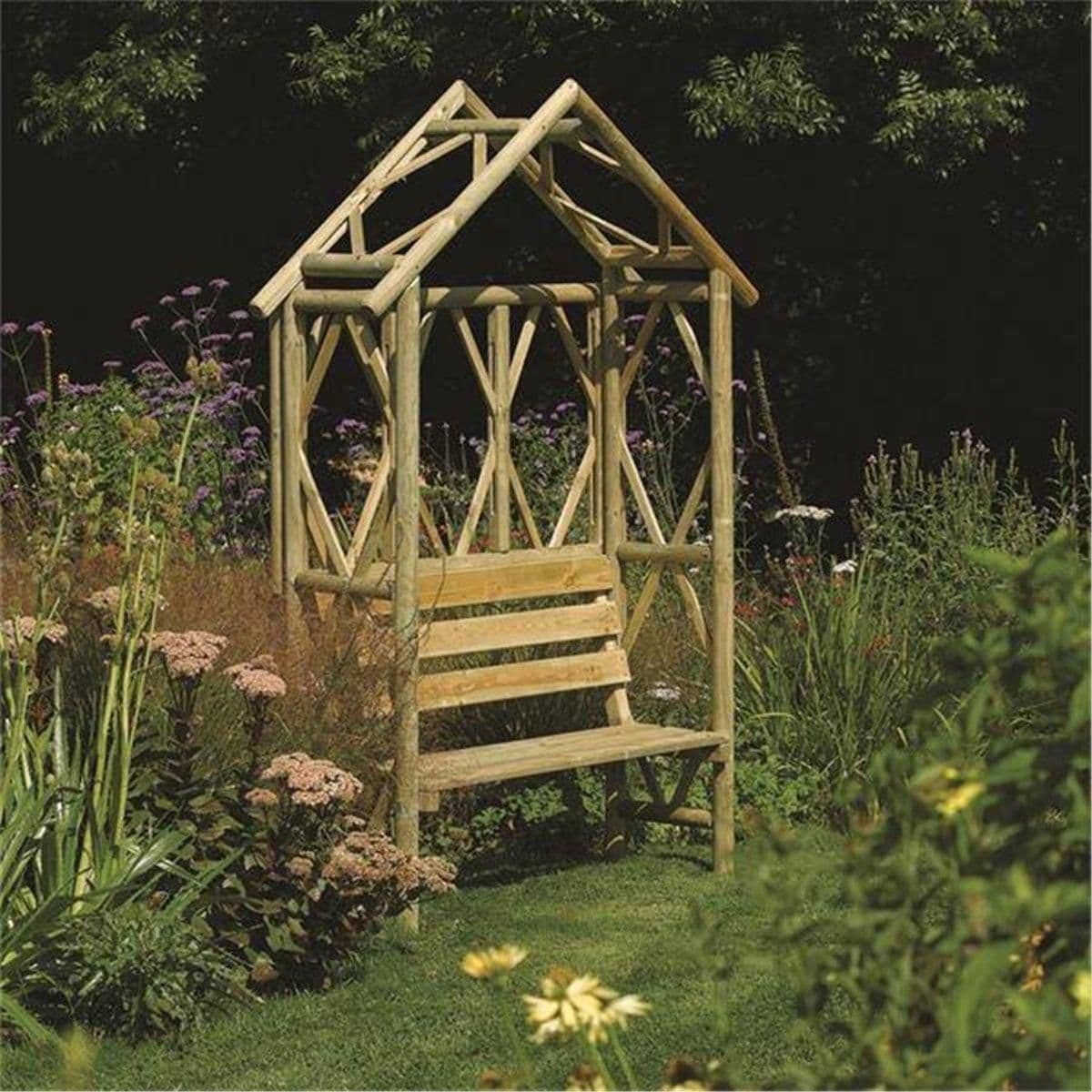 Pressure Treated Arbour Diamond Lattice