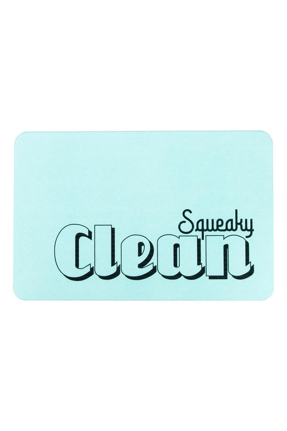Squeaky Clean Aqua Stone Non Slip Bath Mat