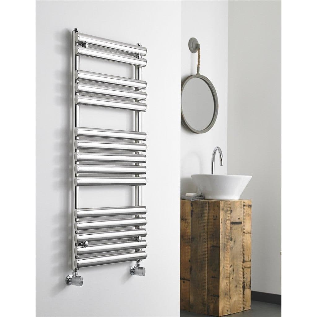Vertical Bathroom Towel Radiator 1200mm x 500mm