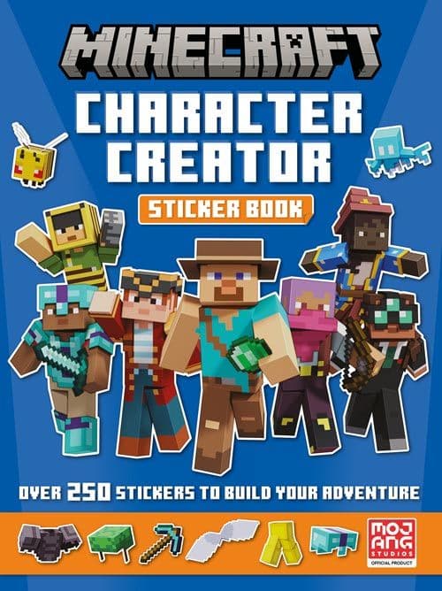 Minecraft Character Sticker Book