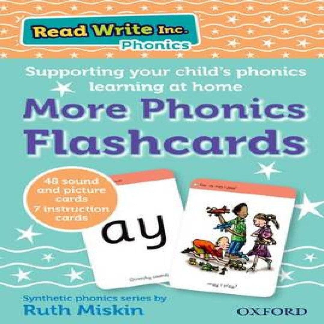 Read Write Inc. Phonics More Phonics Flashcards Book