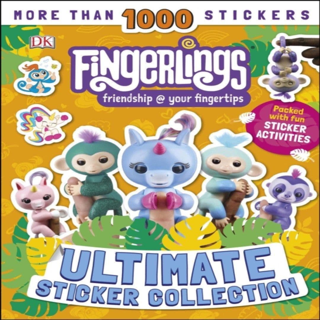 Fingerlings Ultimate Sticker Collection Book