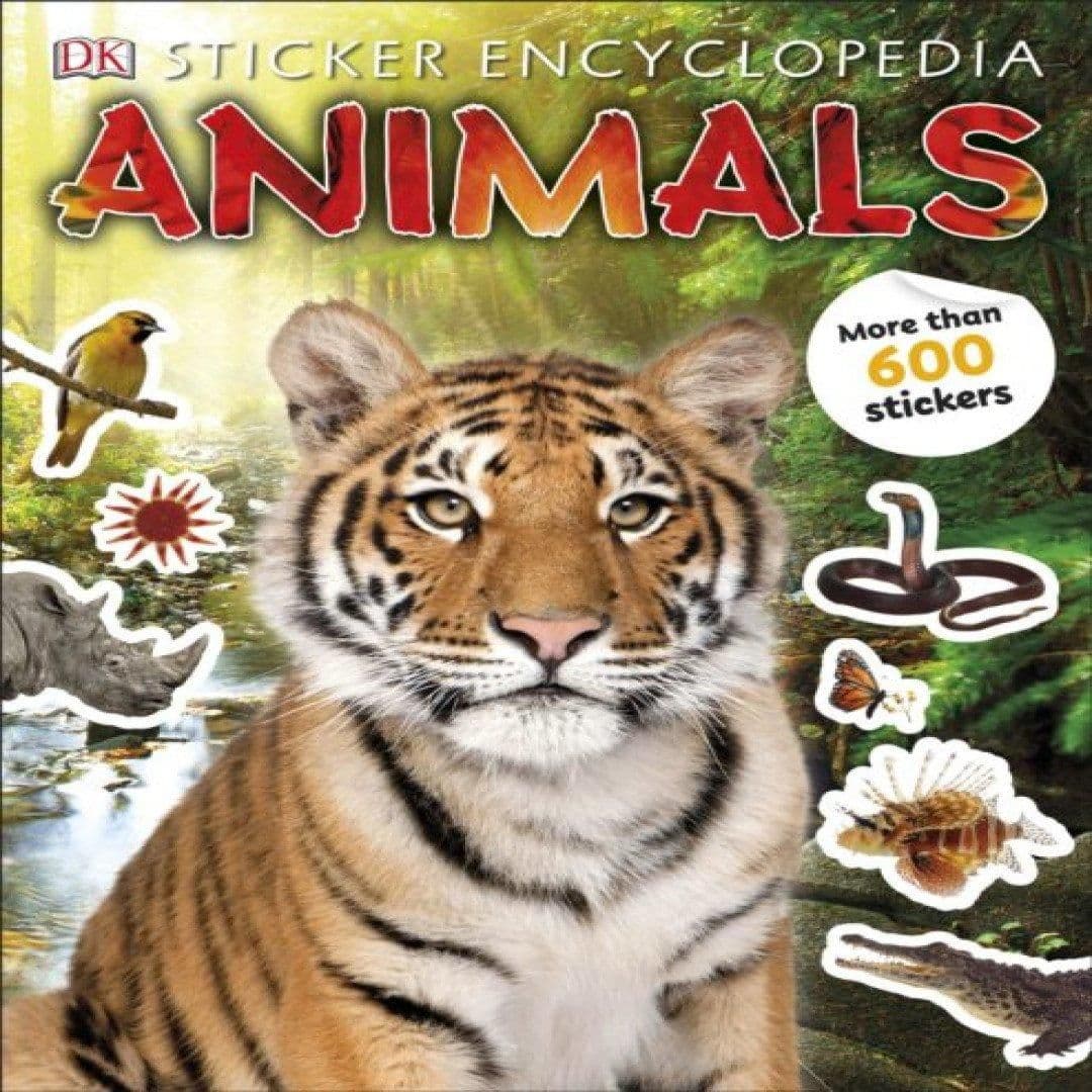 Sticker Encyclopedia Animals Book