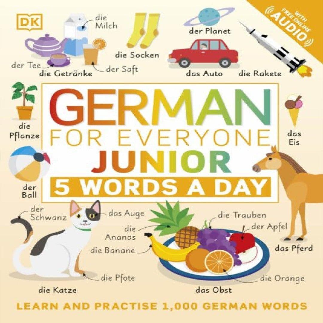 German for Everyone Junior 5 Words a Day Book