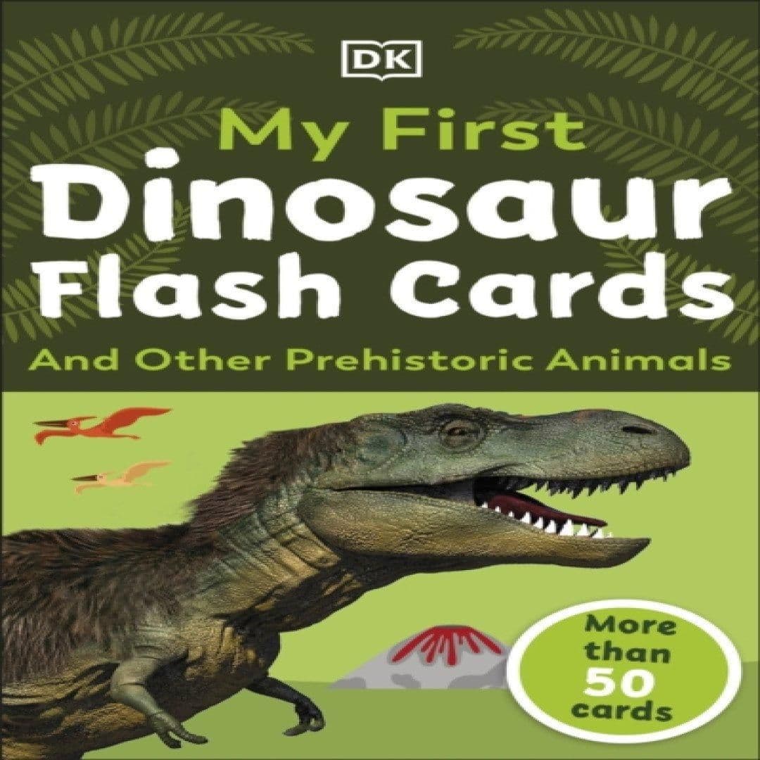 My First Dinosaur Flash Cards Book