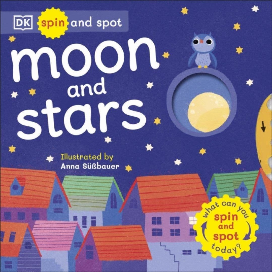 Spin and Spot: Moon and Stars Book