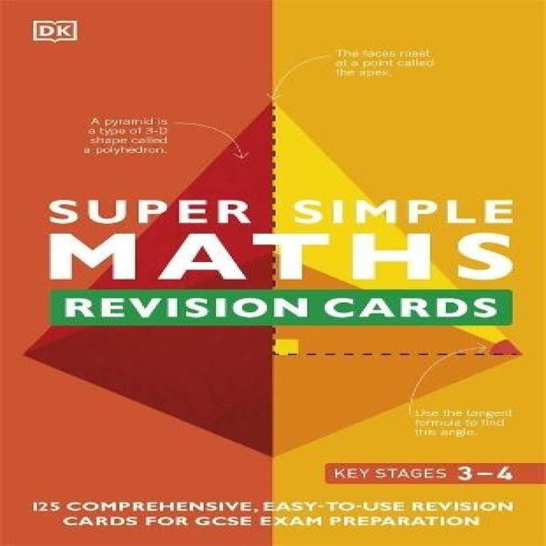 Super Simple Maths Revision Cards Key Stages 3 and 4 Book
