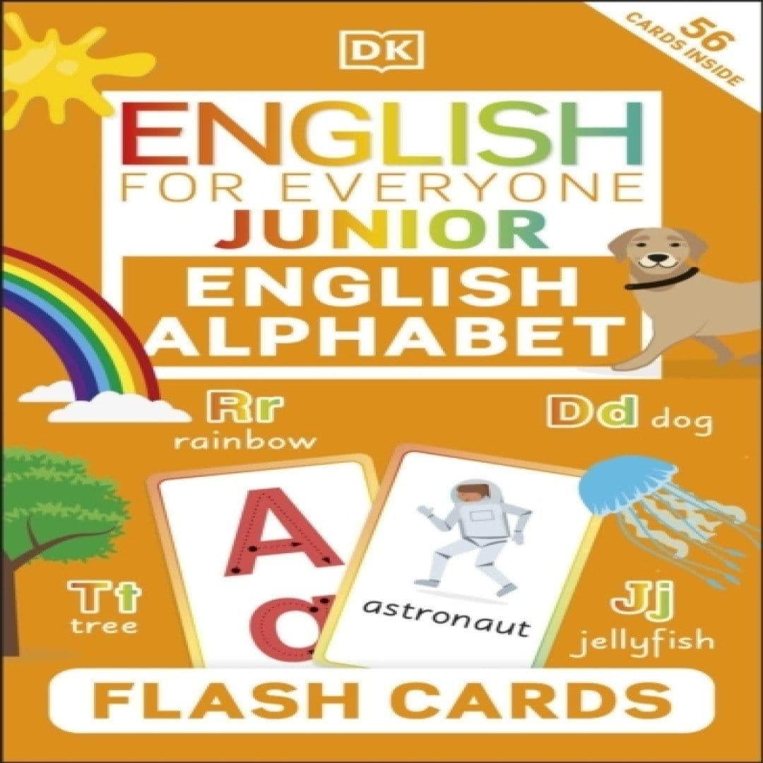 English for Everyone Junior English Alphabet Flash Cards Book