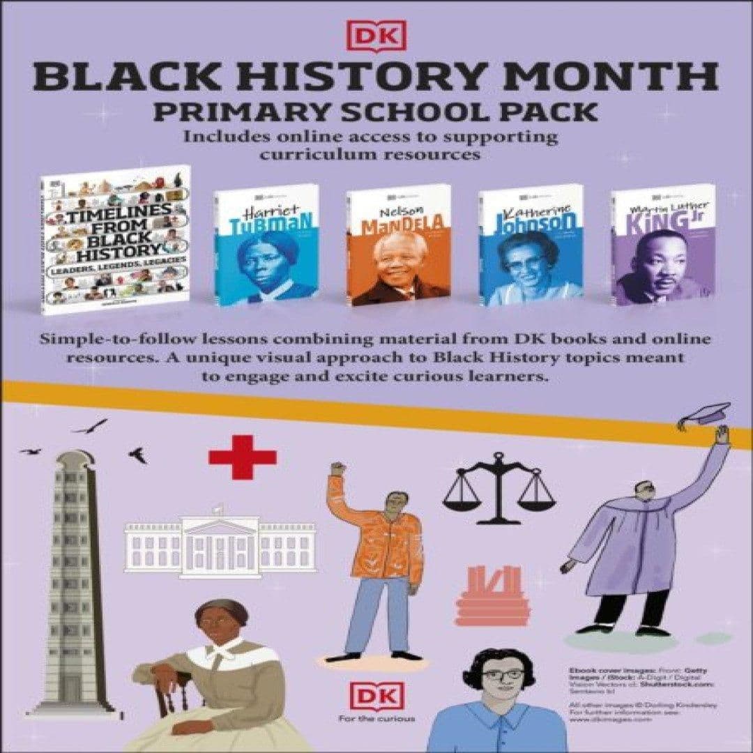 Black History Month UK Primary School Pack Book