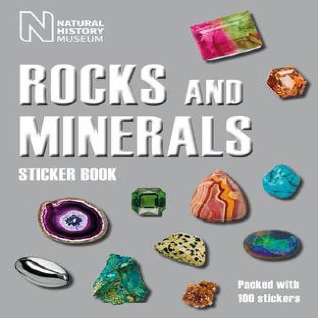Rocks Minerals Sticker Book