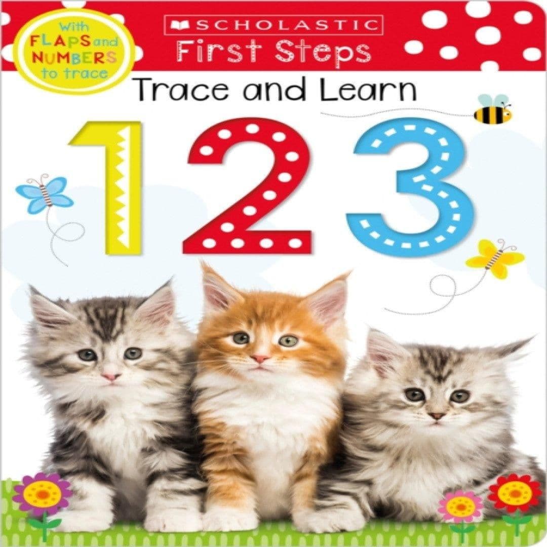 Trace and Learn 123 Book