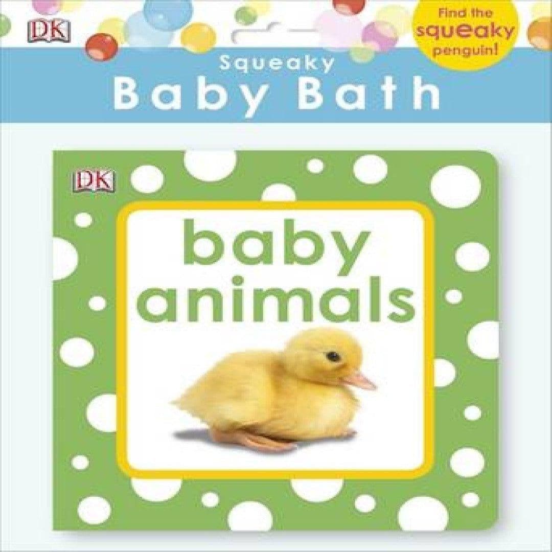 Squeaky Baby Bath Book Baby Animals Book