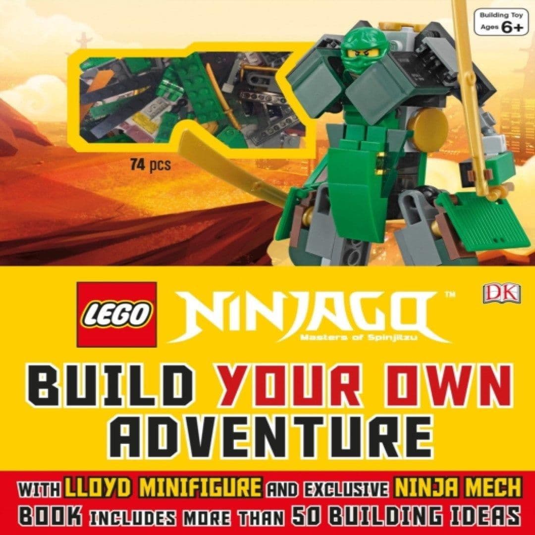 LEGO (R) NINJAGO: Build Your Own Adventure Book