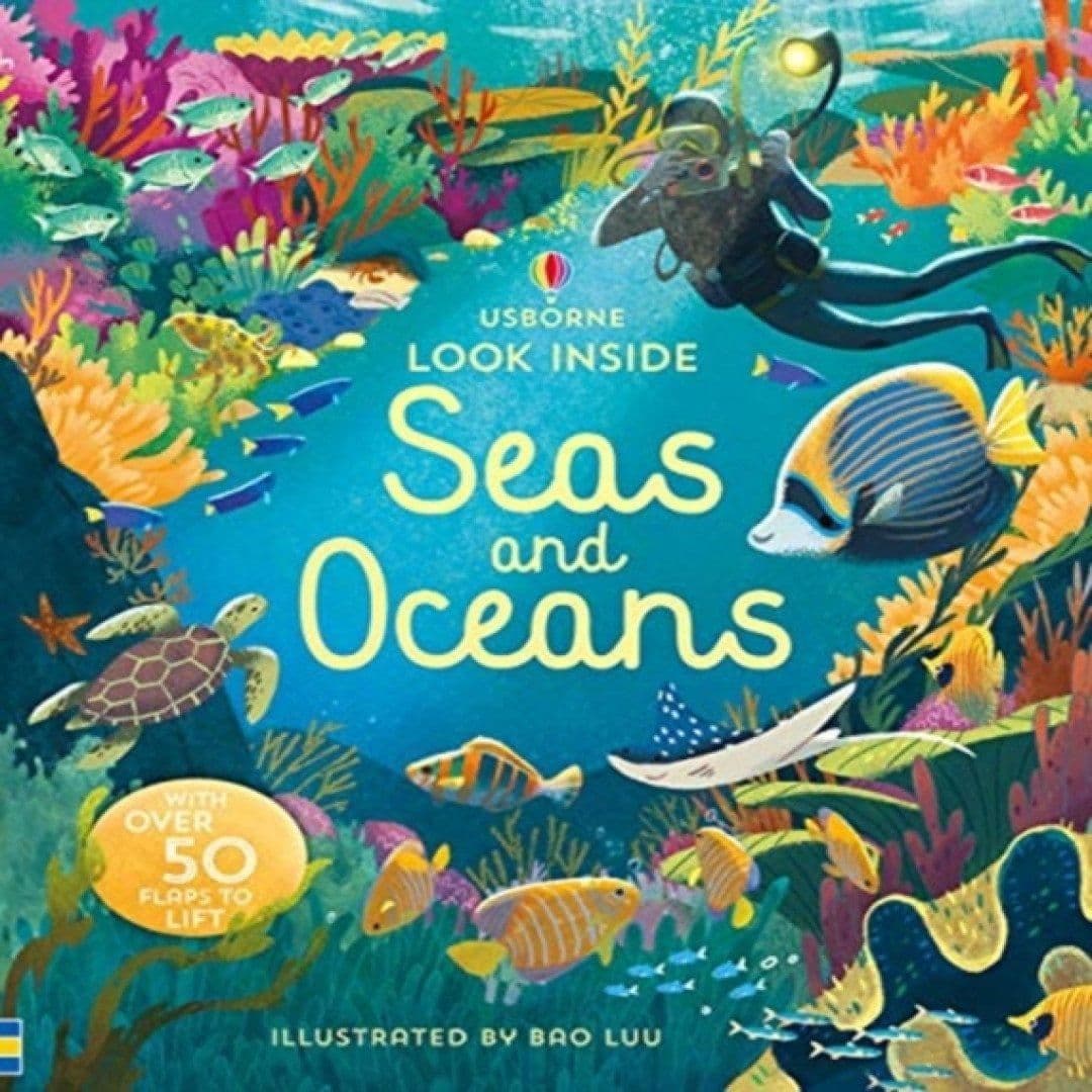 Look Inside Seas and Oceans Book