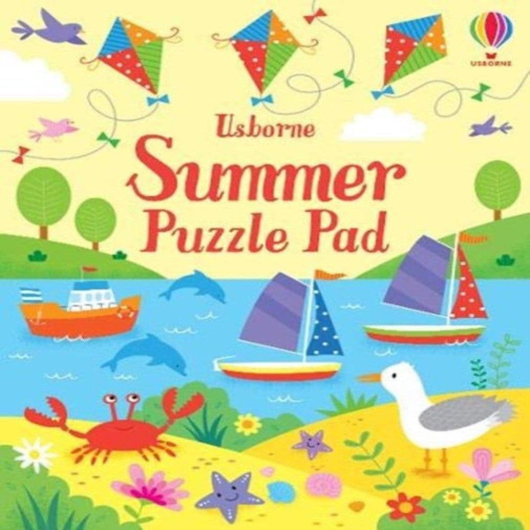 Summer Puzzles Book