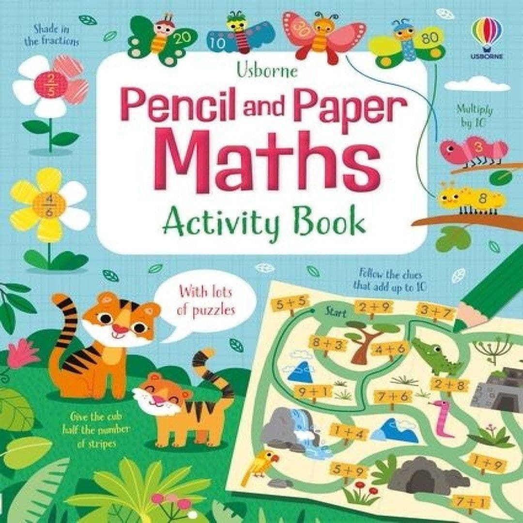 Pencil and Paper Maths Book
