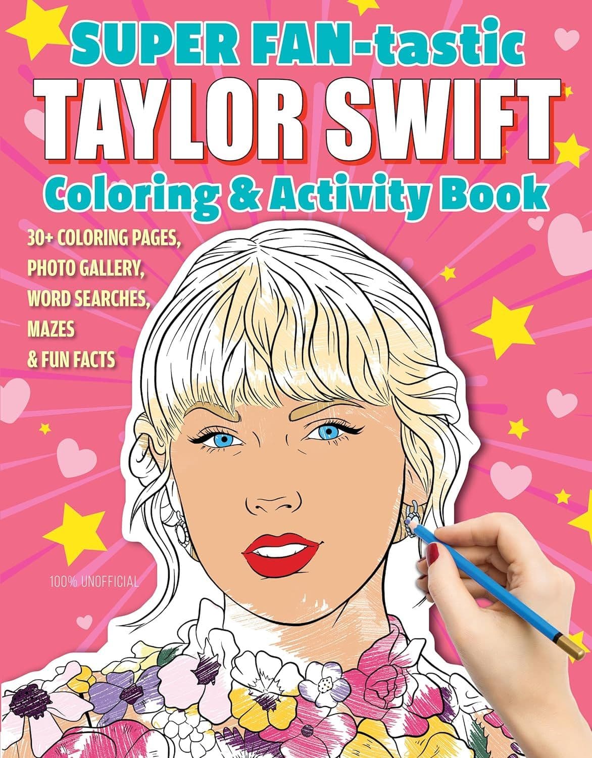 SUPER FAN-tastic Taylor Swift Coloring & Activity