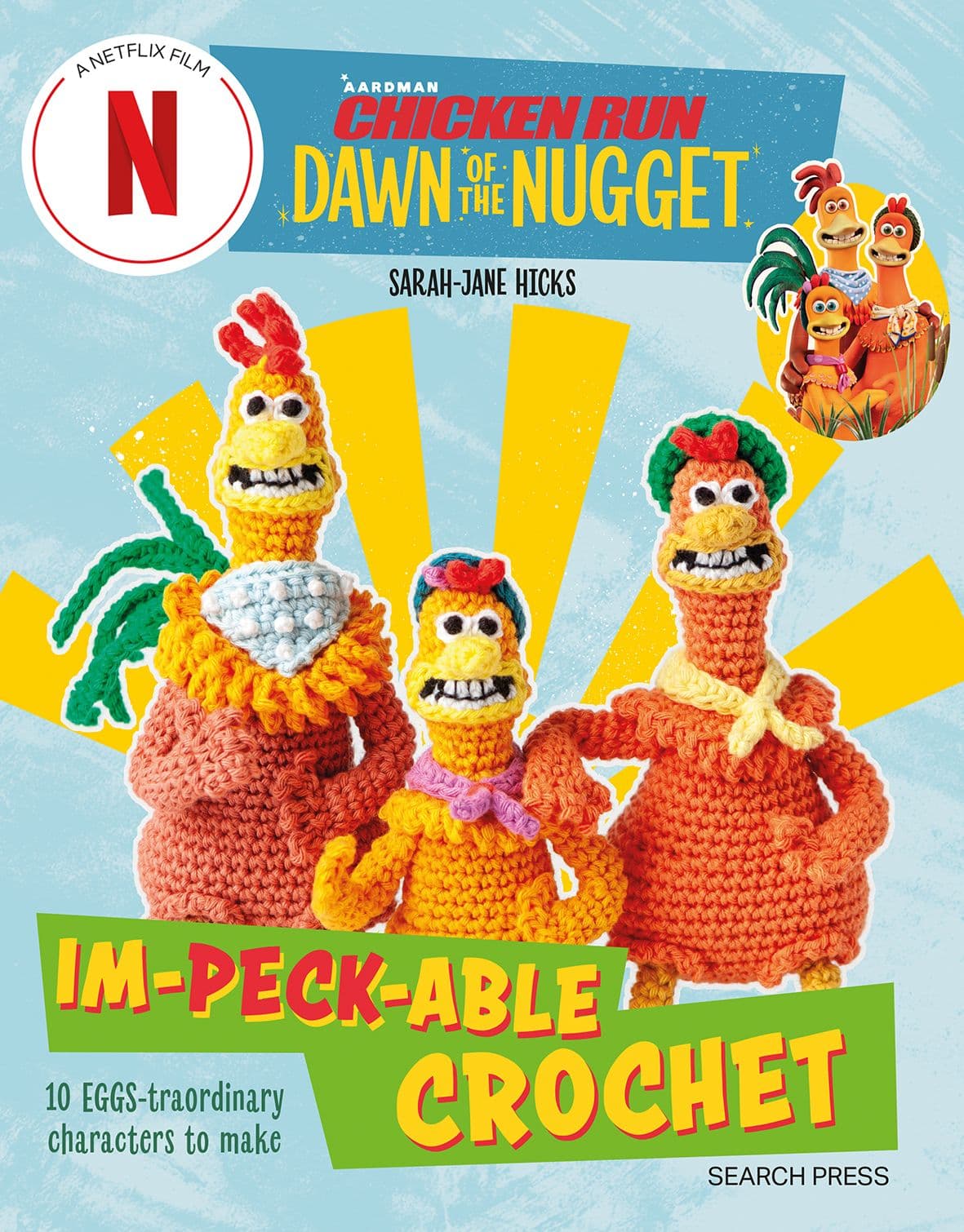 Chicken Run Dawn of the Nugget Crochet Book