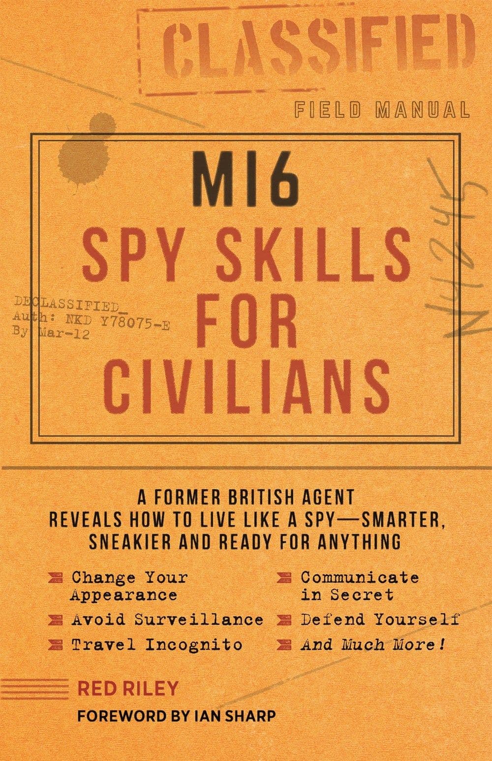 MI6 Spy Skills for Civilians Book