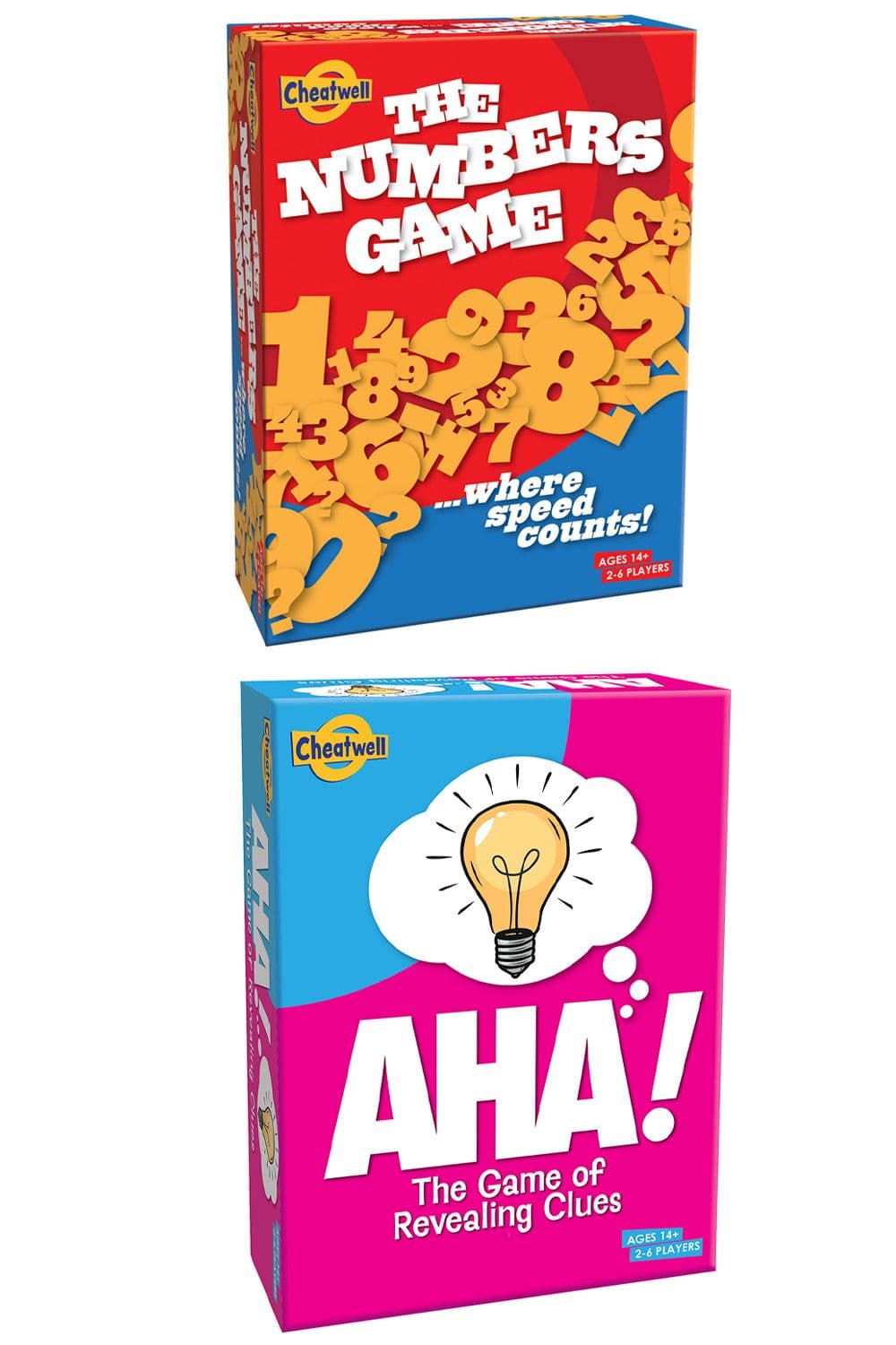 Numbers Game & Aha Bundle Perfect Set Game Nights Family Gatherings