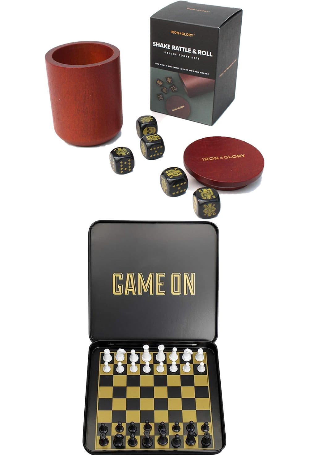 Shake Rattle & Roll Magnetic Traveling Mini Chess Set