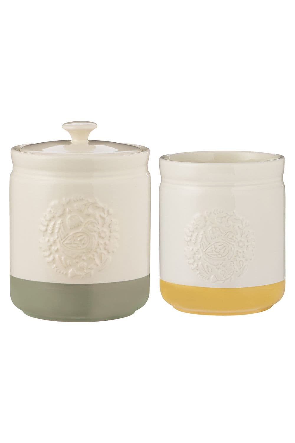 Home to Roost Stoneware Large Storage & Utensil Pot