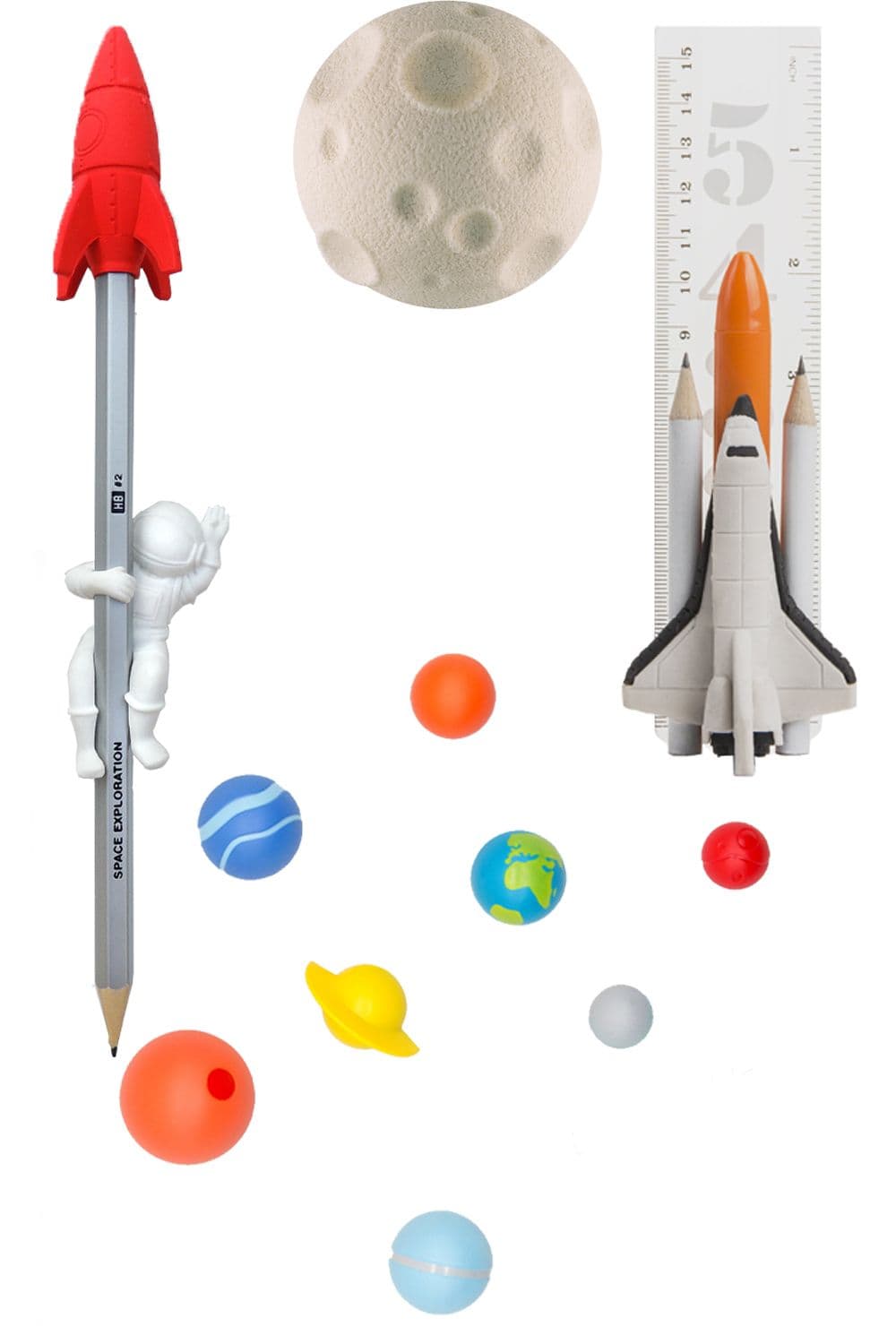 Space Stationery Set Astronomical Desk Accessories Cosmic Creativity