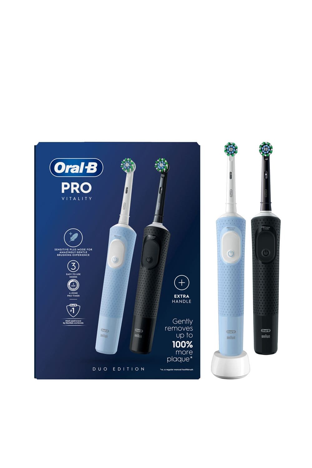 B Vitality Pro & Blue Duo Toothbrushes