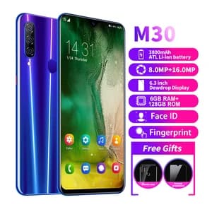 M30 Android 9.0 Unlocked Smartphone 6.3HD Big Screen