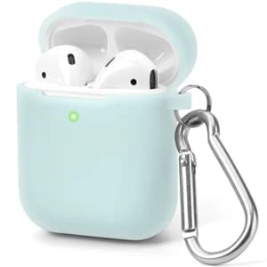 Durable and Dustproof Carrying Holder of material of soft slim or silicone wireless earphone case for AirPods