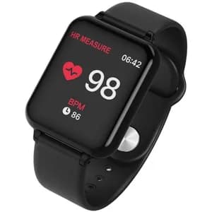 Waterproof Smartwatch Heart Rate & Blood Pressure Monitor
