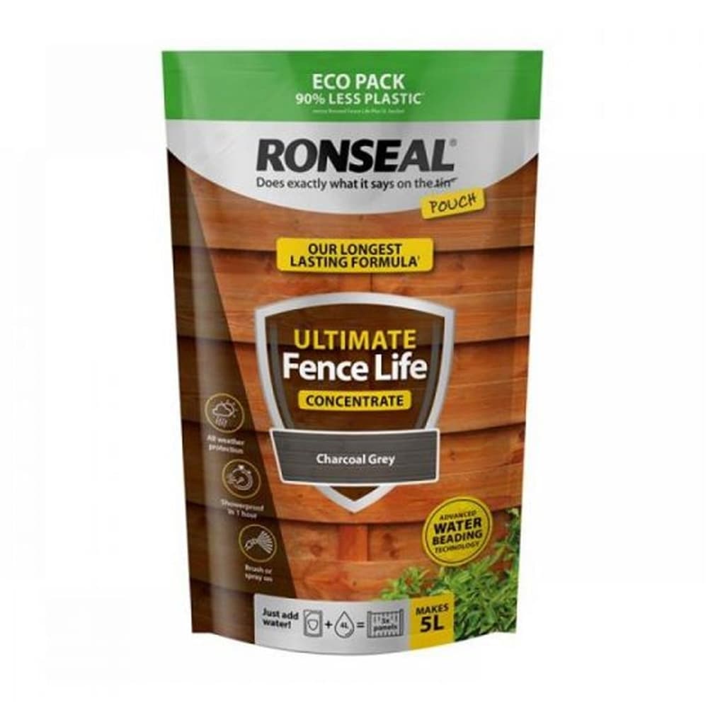 Ultimate Fence Life Concentrate Pouch Charcoal Grey