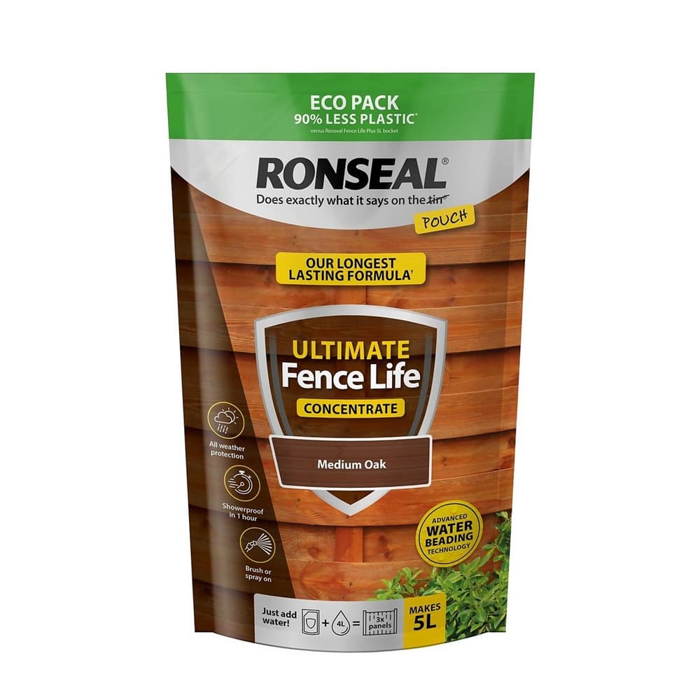 Ultimate Fence Life Concentrate Pouch Medium Oak