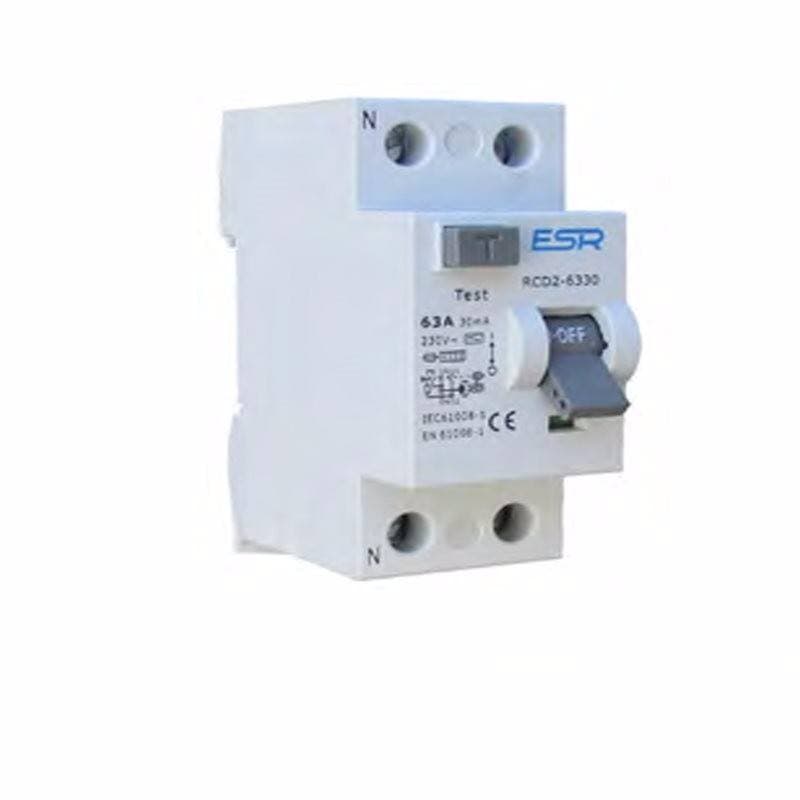 RCCB RCD 2 Pole Domestic Consumer Unit Circuit Breaker 30mA