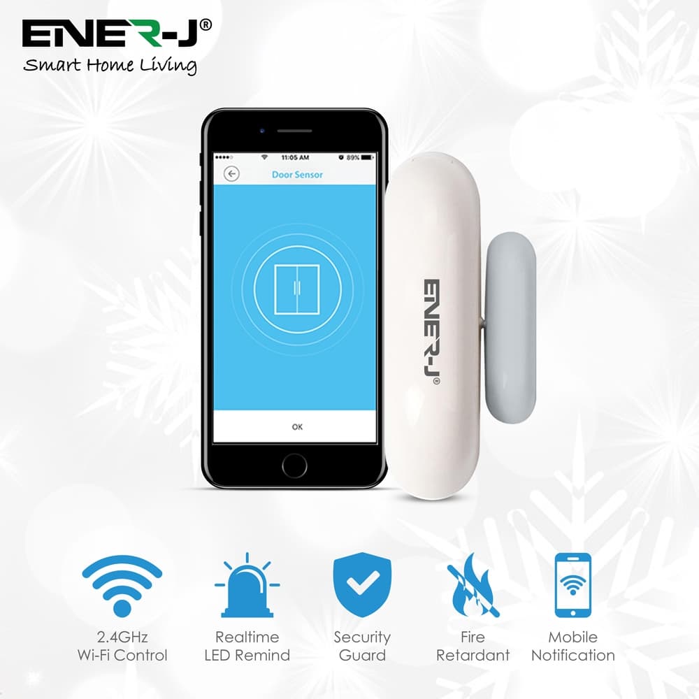 J Smart Wi Fi Wireless Door Sensor