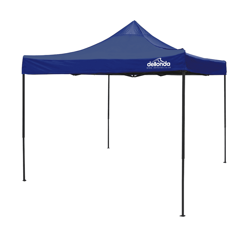 Premium 3 x 3m Pop Up Gazebo PVC Coated Water Resistant Fabric Supplied Carry Bag Rope Stakes & Weight Bags Canopy