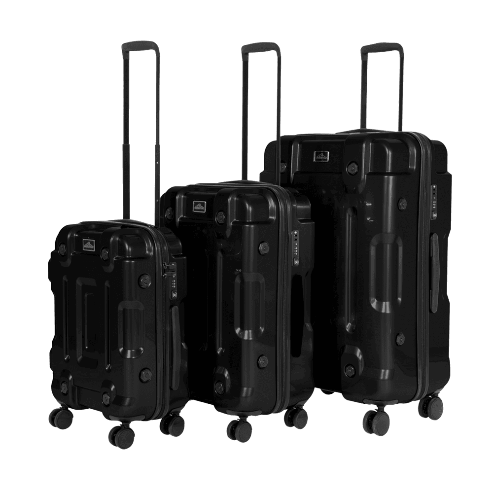 3 Piece Lightweight ABS Luggage Set 20" 24" 28"